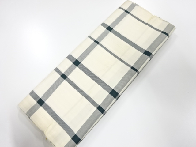 アンティーク　正絹　紬　着尺反物